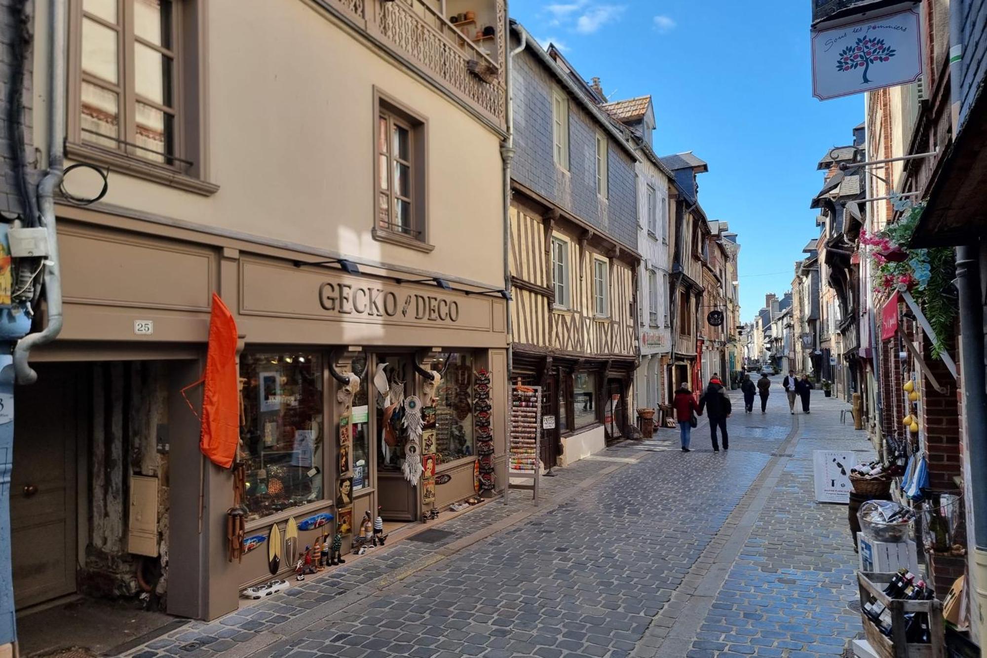Apartamento La Vague - Breath Of Freshness In Center Of Honfleur - Free Parking 550M Exterior foto